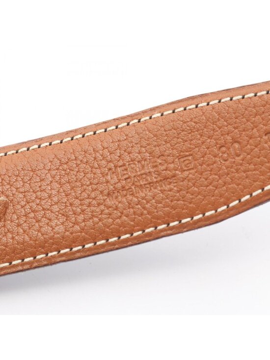 Hermes Belt Constance Reversible Black Leather main image 6